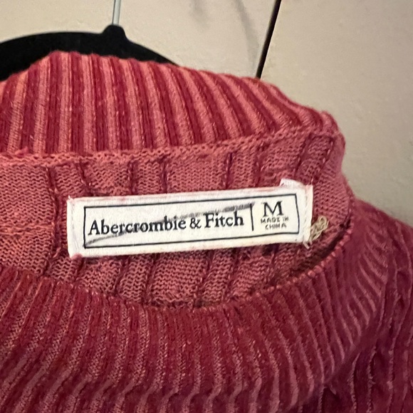 ABERCROMBIE and FITCH RED DRESS (M) - Picture 3 of 5